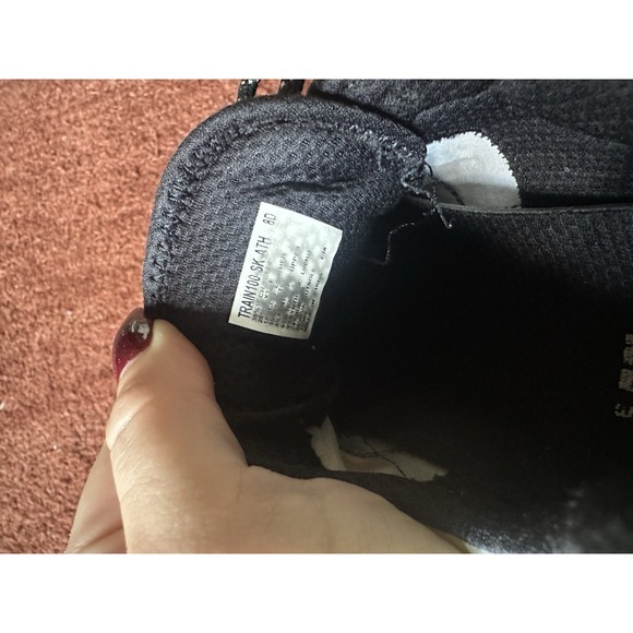 POLO Ralph Lauren Train 100-SK-ATH Sneakers Shoes Men 8 D Blue Red Yellow - Picture 8 of 8